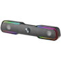 Mars Gaming Barra de Sonido Bluetooth MSBX, Potencia 10W, Sistema 2.0, Color Negro